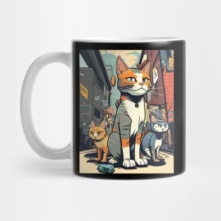 Support Your Local Street Cats Funny Mug